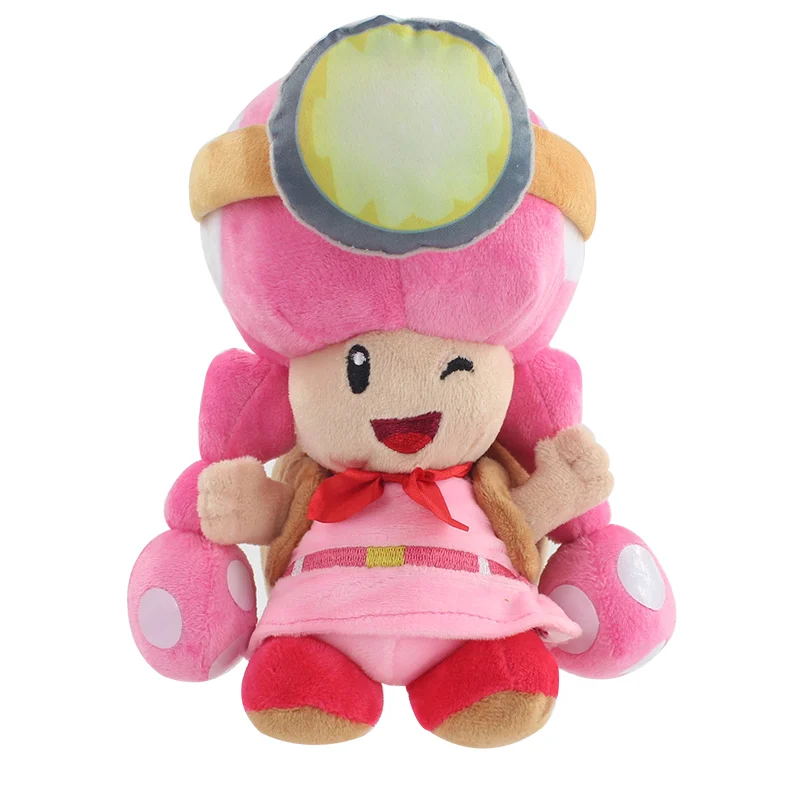 Toadette 20cm 15-28 см братья Супер Марио Луиджи Йоши коопа уарио волуиджи гоомба Toadette вор кролик горячие плюшевые игрушки куклы Подарки для детей - Цвет: Toadette 20cm