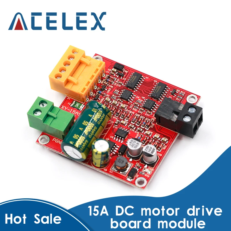 Плата драйвера электродвигателя постоянного тока высокой мощности 6 36 в 15 А
