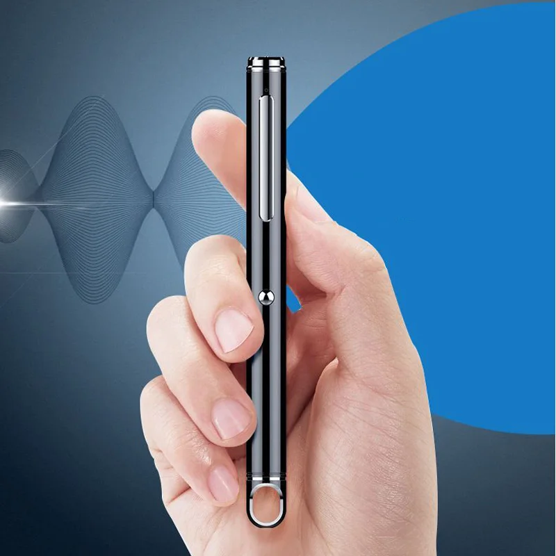 

Black Digital Audio Voice Recorder Pen MP3 Player Dictaphone Sound Professional HD Noise Canceling Pen recorder