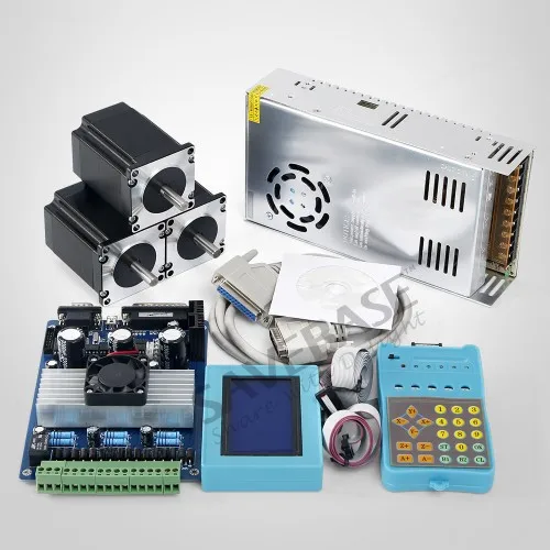 CNC Комплект с TB6560 3 набор осей профессиональная версия драйвер платы и HB мотор/PSU