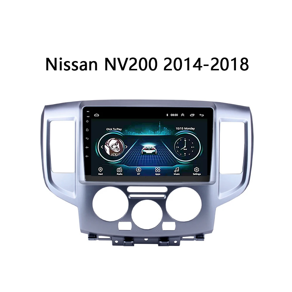 

For Nissan NV200 2014-2018 Car DVD Player GPS Navigation Multimedia System 9 inch with Bluetooth WIFI USB