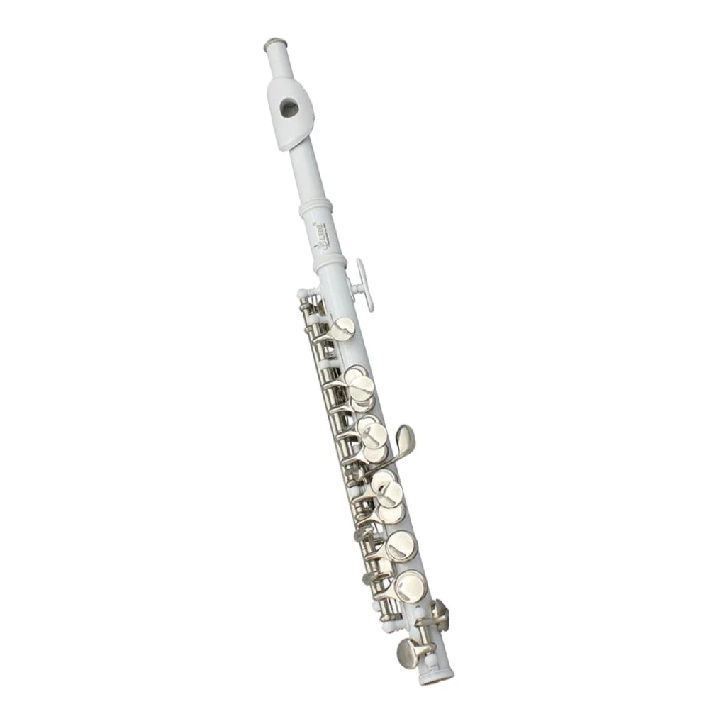 

LADE C Key Cupronickel Flute Piccolo with Cleaning Cloth Screwdriver Padded Box Musical Gift