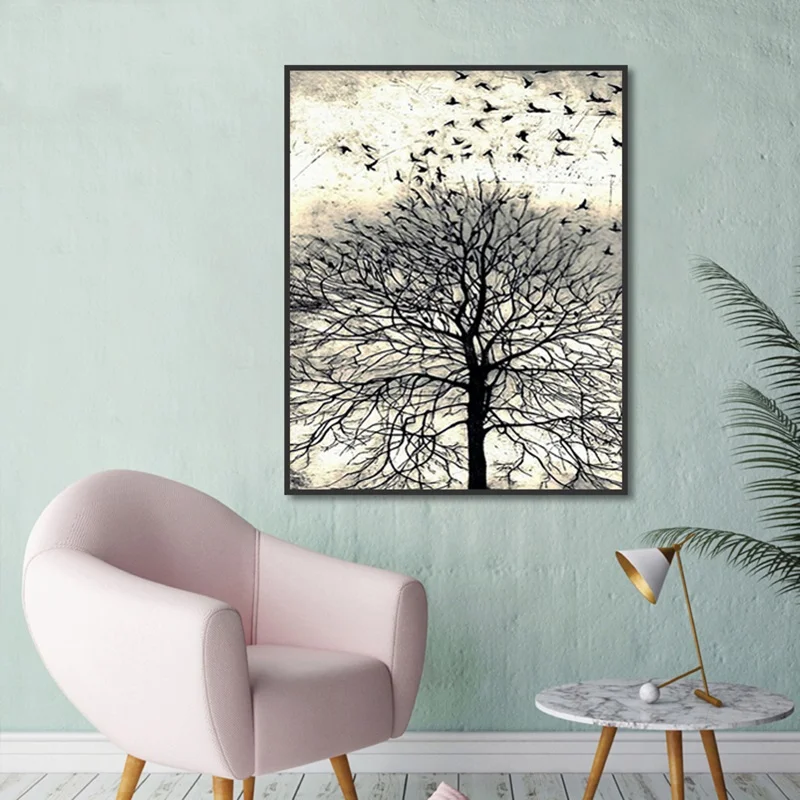 Dead Vine Old Tree Faint Wall Art Canvas Prints Painting Nordic Style Poster Modular Picture Living Room Home Decoration Dead Vine Old Tree Faint Wall Art Canvas Prints Painting Nordic Style Poster Modular Picture Living Room Home Decoration