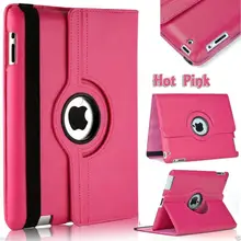 For iPad mini 1 2 3 360 Case Degrees Rotating PU Leather Flip Cover Case capa for ipad