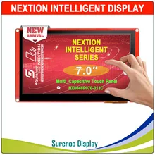 7," NX8048P070 Nextion Интеллектуальный HMI USART UART последовательный TFT ЖК-модуль Дисплей резистивный или емкостный дисплей Панель для Arduino