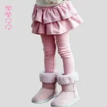 Детская одежда; леггинсы для девочек; сезон весна-осень; юбка-брюки; детская одежда для крупных детей; модная юбка-брюки