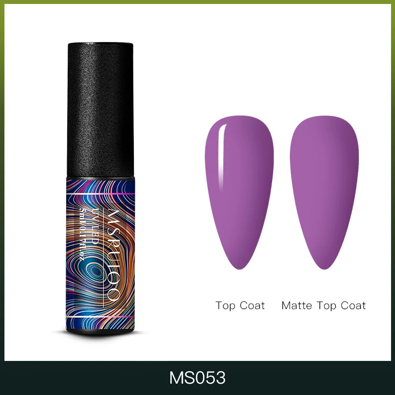 MSRUIOO, чистый цвет, УФ-гель для ногтей, матовое верхнее покрытие, необходимо отмачивать, долговечный лак для ногтей - Цвет: S09106