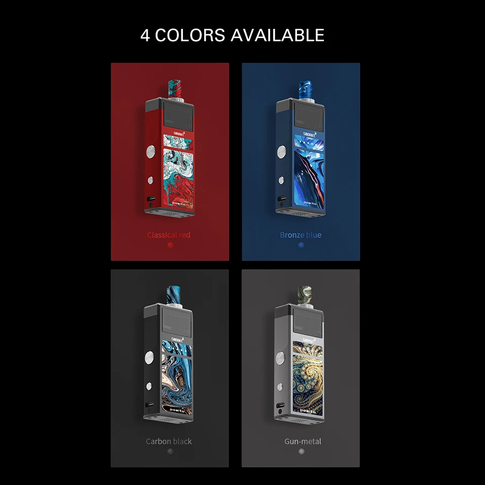 Original Smoant pasito Kit&nbsp;with 1100mAh Top Adjustable&nbsp;airflow&nbsp;control&nbsp;system Innovatively&nbsp;rebuildable&nbsp;pod&nbsp;system&nbsp;E Cigarette (3)