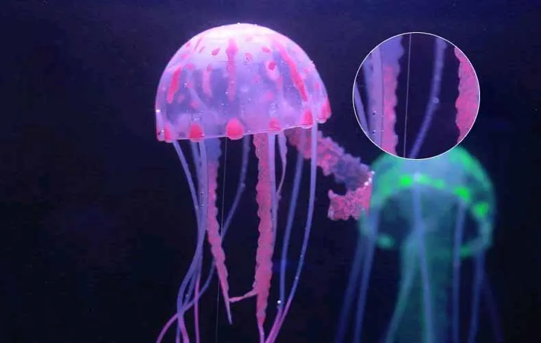 Aapet 1 шт Силиконовая имитация медуз аксессуары для аквариума декорации Искусственные Медузы Украшение для аквариума