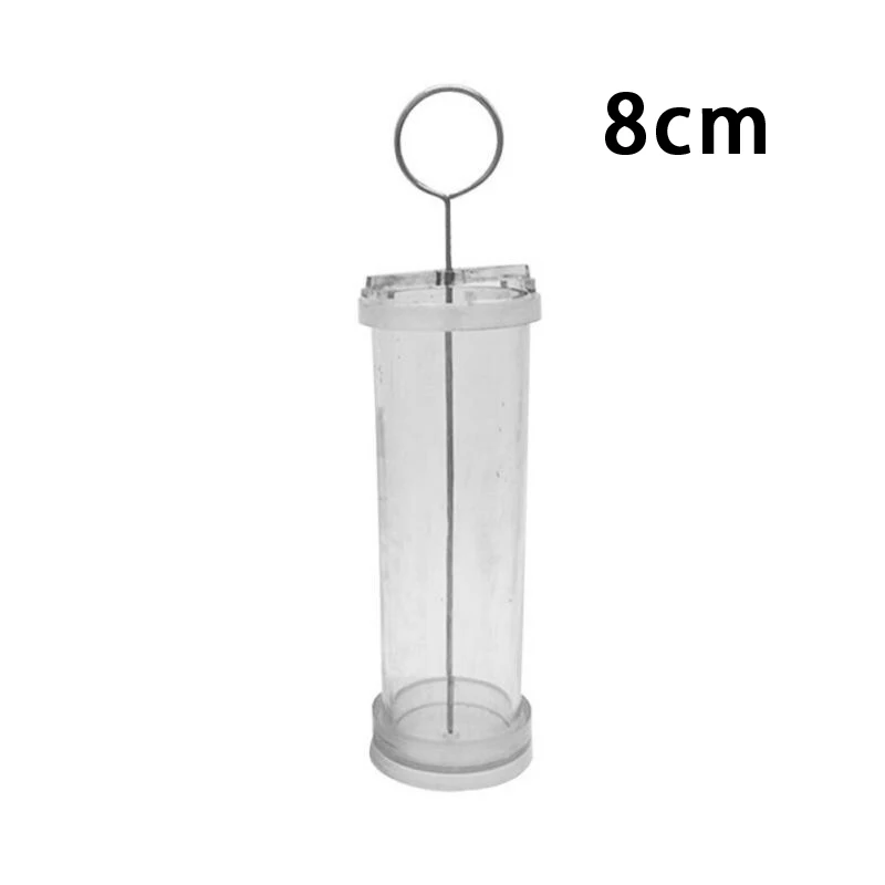 6/8/10CM DIY Craft Plastic Cylinder Pillar Candles Mould Making Mold Tool Kit