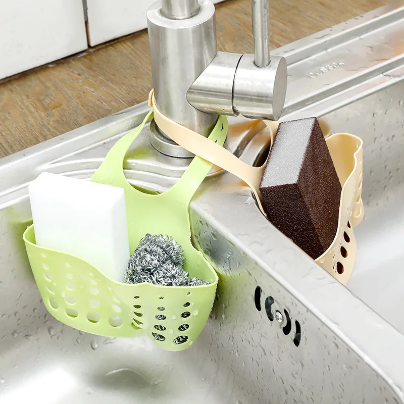 

Kitchen Receiving Decoration Mini basket Kitchen receive a basket of soft plastic basket multi-function leaking