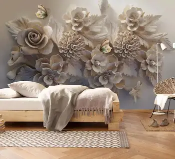 

[Self-Adhesive] 3D Flower 1754 Wall Paper mural Wall Print Decal Wall Murals