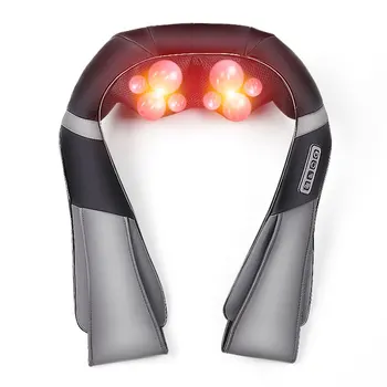 

Kneading Beat Massage Shawl Multi-Function Red Light Hot Compress Overheating Protection Car Household Neck Shoulder Waist Cape