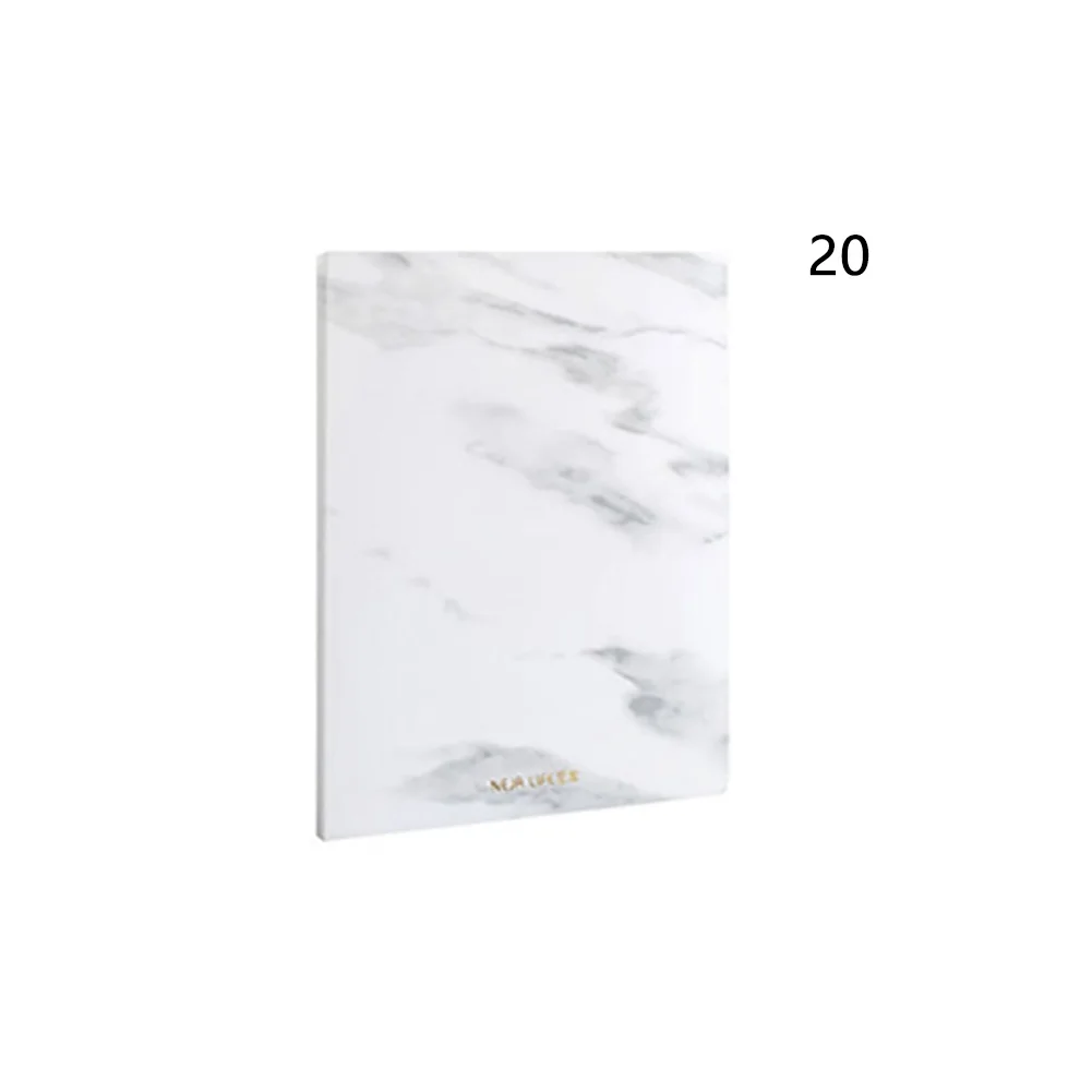

A4 Business School Office Storage File Folder Children Student Marble Pattern Multipurpose Portable Documents Paper Bag
