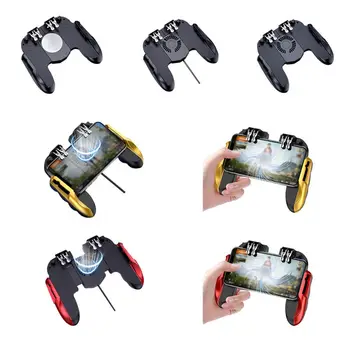 

Game Controller Eating Chicken Artifact H9 Six Fingers With Cooling Game Handle Red Battery Models Game Controller Gamepad 1