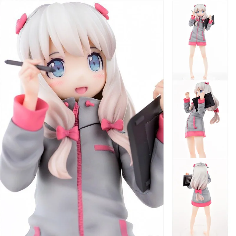 Новинка Лидер продаж экшн фигурка 24 см из ПВХ Izumi Sagiri Eromanga Sensei Коллекционная