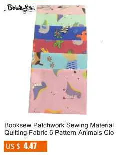 Booksew в африканском стиле Анкара Ткани в стиле пэчворк 2 шт./партия 40 х 50 см хлопковая прошитая Материал Tecido Tissu Tida ткани цветочный Tecido