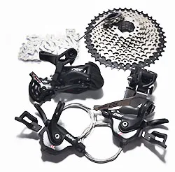 SENSAH 2*11 скорость 22 Скорость MTB Shifter 11 S задний переключатель передач велосипедный Кассетный и велосипедная цепь группа набор велосипедных частей - Цвет: big set