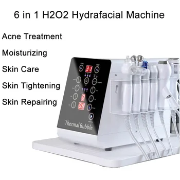 

Newest 6 in 1 H2O2 Water Dermabrasion Aqua Peel Machine Hydro microDermabrasion BIO Skin Lifting Rejuvenation Skin Cleaning