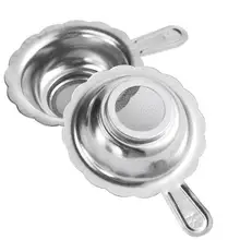 Нержавеющая сталь чайная сетка для заварки с ручкой фильтр для чая для повторного использования свободный фильтр чайных листьев