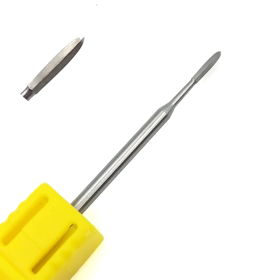 Description Picture 3 of itemHYTOOS 1PCS Tungsten Carbide Burr Nail Drill Bit 3/32" Bits For Manicure Drill Accessories Milling Cutter Nail Art Tools