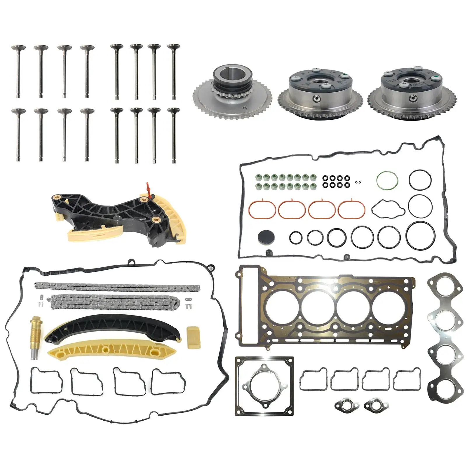 AP02 A2710500800 / 900 inlet + outlet For Mercedes M271 W203 W204 and