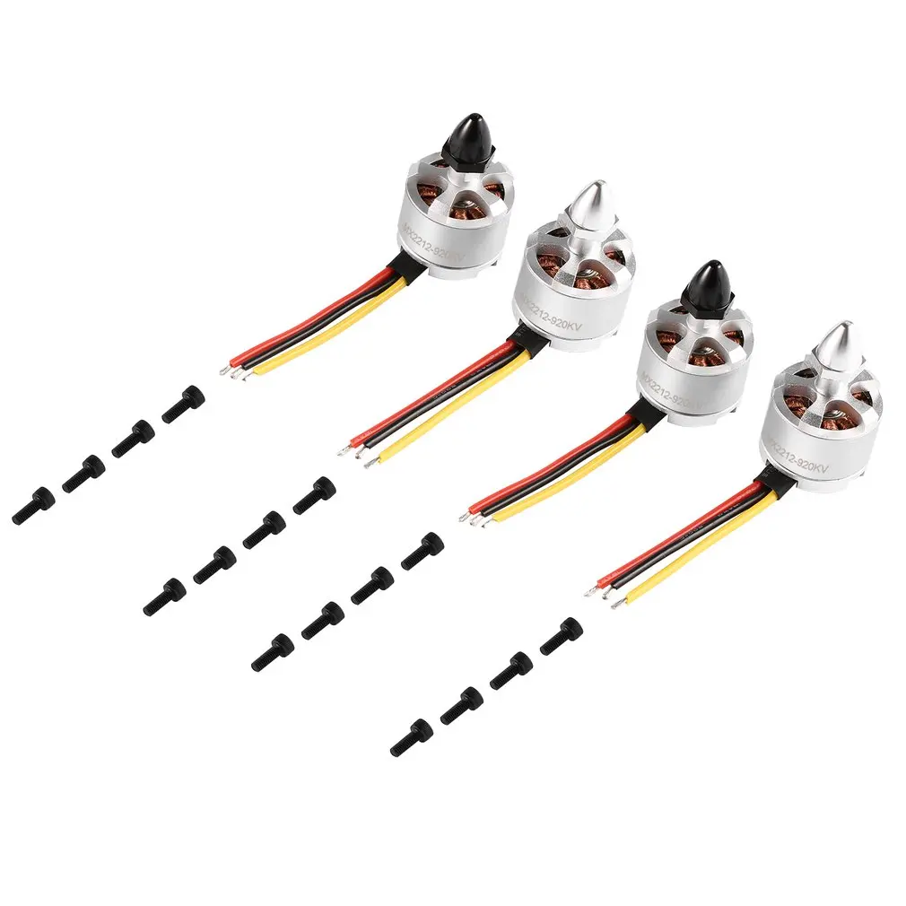 $23.24 4pcslot MX2212 920KV CW CCW Brushless Motor for DJI Phantom F330 F450 F550 RC Quadcopter Drone