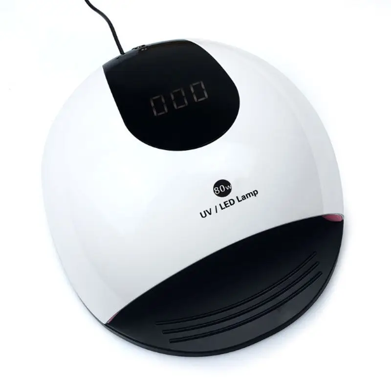 

80W Automatic Sensor LED UV Nail Lamp Gel Polish Dryer Light Manicure Therapy Machine