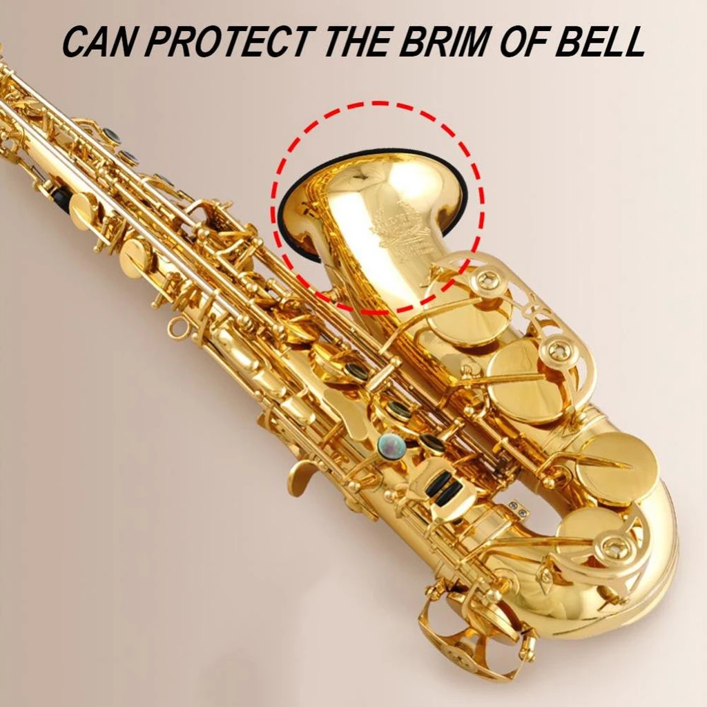 1 шт. тенор саксофон беззвучное кольцо Sax Silincer силиконовый колокольчик аксессуар