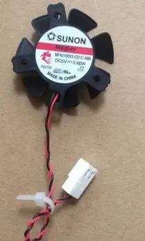 

for Original MF40100V2-C01C-A99 Rotary leaf diameter 37MM Pitch 20-26-26MM Graphics card silent fan Free shipping