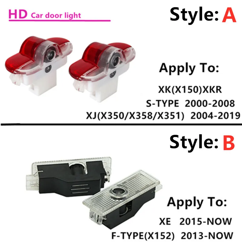 Car Door Logo Light Ghost Shadow Welcome For Jaguar XJ X350 X358 X351 XK X150 XKR S-TYPE XE F-TYPE X152 Goods | Автомобили и