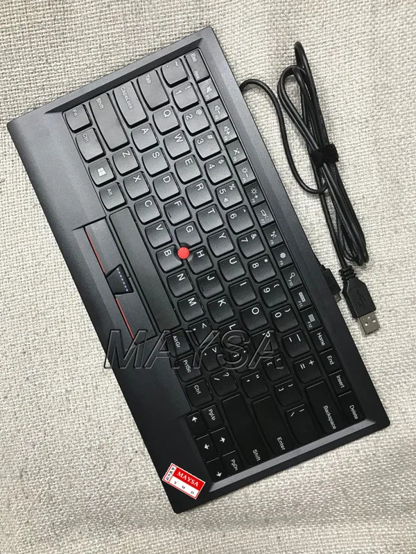 Оригинальный Новый 03X8747 для Lenovo ThinkPad USB клавиатура с указателем мыши KU-1255