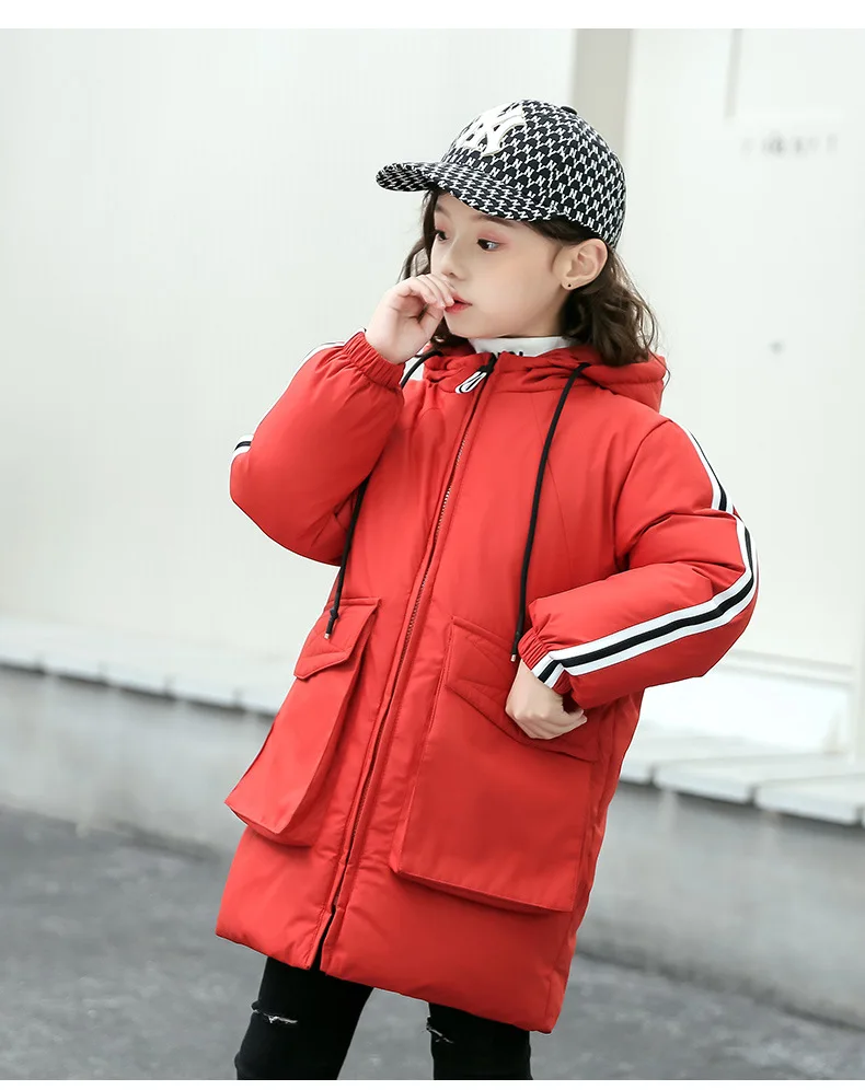 Baby autumn and winter new warm clothing children's jacket thickening plus velvet padded jacket boy hooded jacket boy war