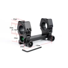 M10 QD-L 1 дюймов 25,4 30 мм прицел Пикатинни Вивер кольцо с пузырьковым уровнем для охоты Тактический Rilfescopes крепление