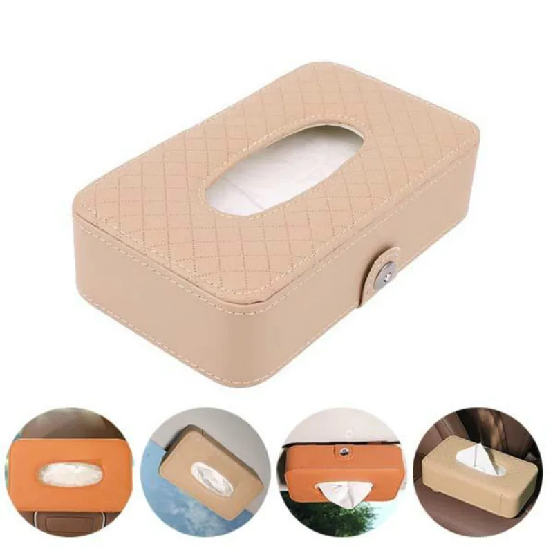 1 шт. Автомобильная ТКАННАЯ коробка Полотенца комплекты автомобильный