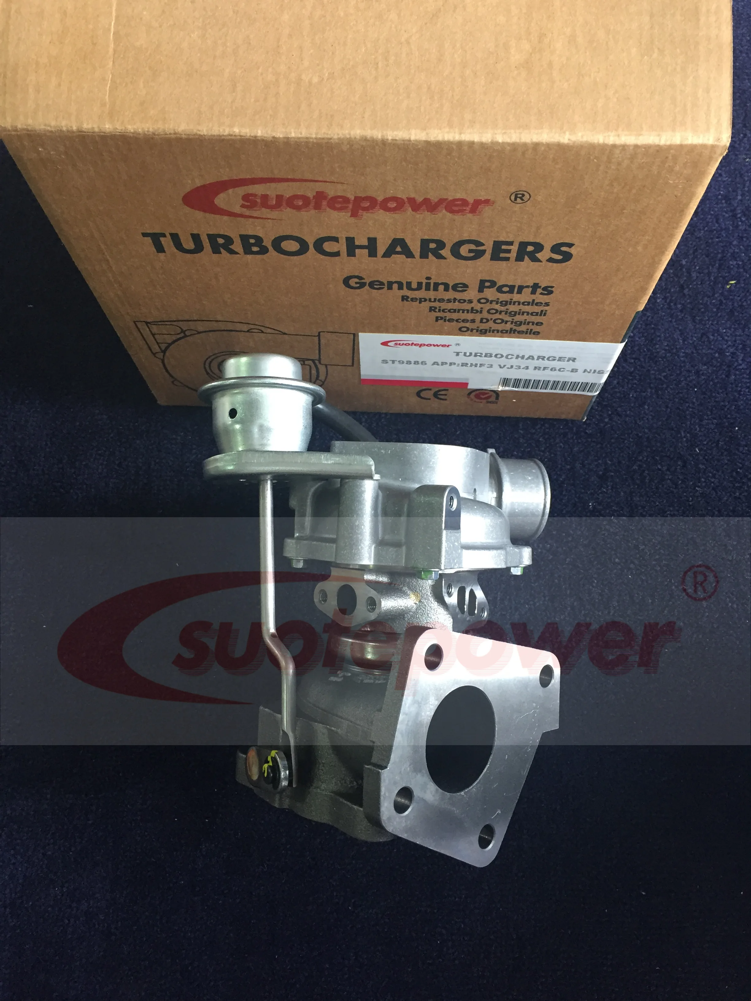 Suotepower Турбокомпрессор IHI RHF3 11711B VJ34 0701 RF6C-B для NISSAN turbo