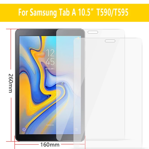 2 шт./лот закаленное Стекло для Samsung Galaxy Tab S5E 10,5 SM-T720/T725 Экран Защитная пленка для S6 S4 SM-T860 T865 SM-T835 - Цвет: SMT590GHM2