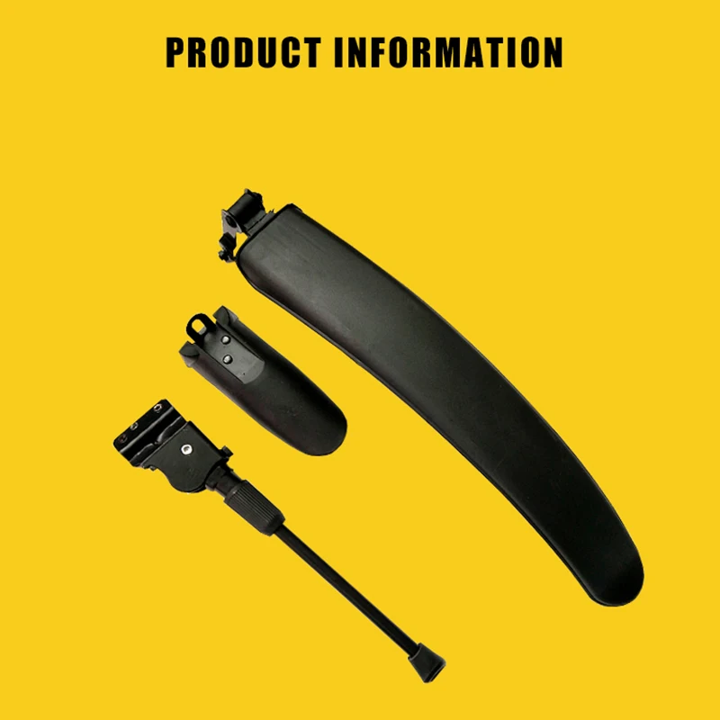 

Tire Tyre Splash Mudguard Front Rear Fender Shelf for Xiaomi Mijia Qicycle EF1 Electric Bike Bicycle Kickstand Tripod Support