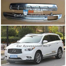 Защитная накладка переднего заднего бампера из нержавеющей стали для Infiniti JX35 QX60