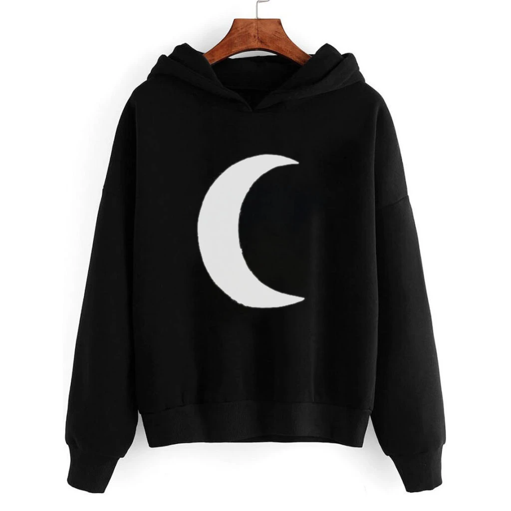 Hoodies Women Sweatshirts Large Size Leisure Printed Long Sleeve Casual Pullover Clothes Soft Cotton Korean Style Ladies 820