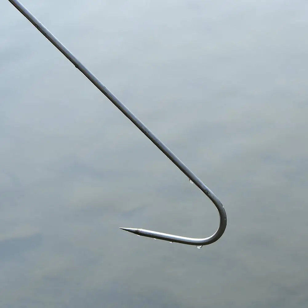 Outdoor Stainless Steel Flexible Fishing Gaff Holder Spear Hook Gripper  NIGH