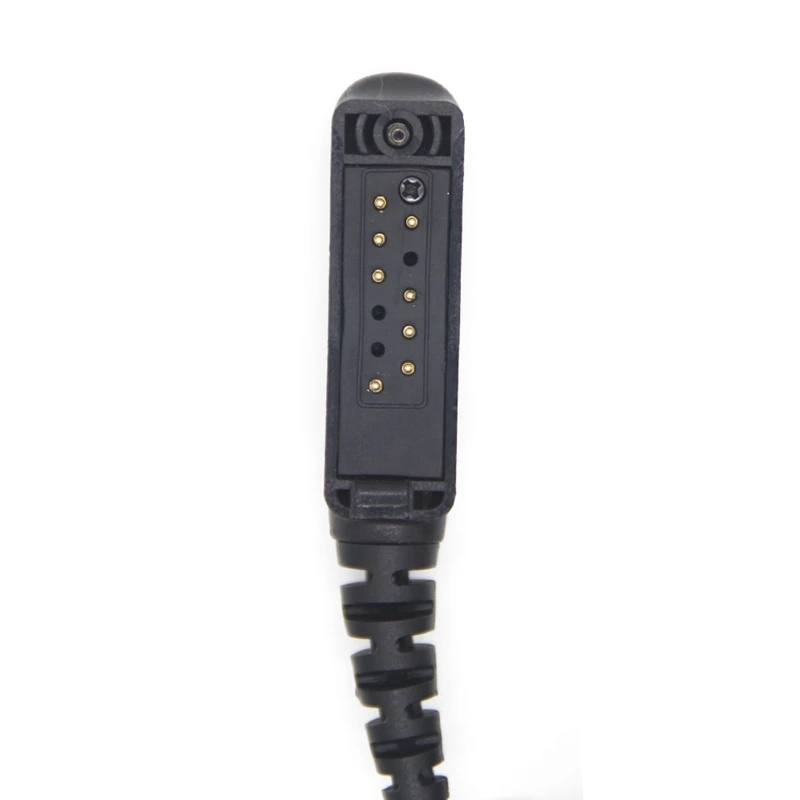 PTT MIC G Shape Earpiece Headset for Sepura STP8000 Walkie Talkie