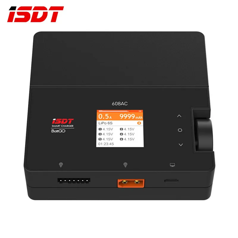 ISDT 608AC AC 50 Вт DC 200 8A BattGo умное зарядное устройство Dis со съемным блоком