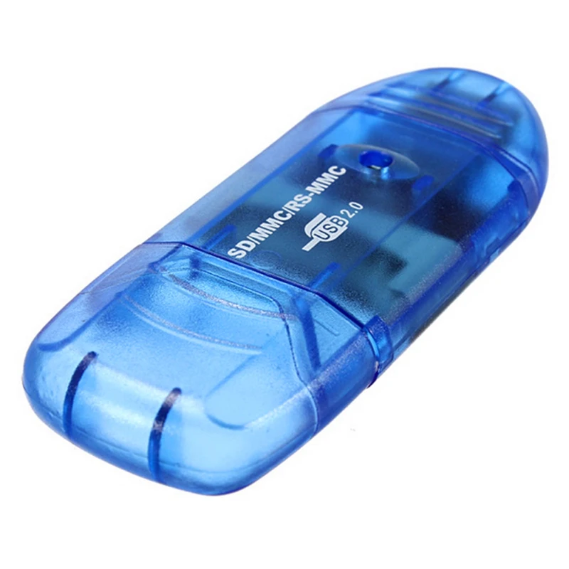 High Speed USB Memory Card Reader Writer Adapter For MMC To SDHC TF SD UP 64GB