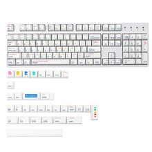 Tampões chaves da sublimação da tintura pbt do keycap do tema do ai do perfil da cereja 136 para o teclado mecânico com iso entra
