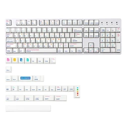 Tampões chaves da sublimação da tintura pbt do keycap do tema do ai do perfil da cereja 136 para o teclado mecânico com iso entra