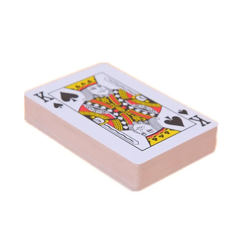 

54pcs Deck Poker Classic Magic Tricks Waterproof PVC Plastic Playing Cards With Plastic Box
