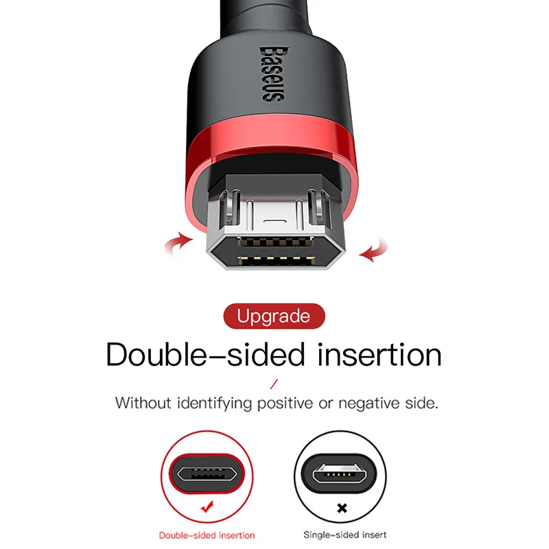 Кабель Baseus Micro Usb для зарядки Xiaomi Redmi Note 5 Pro Samsung S7 Android мобильный телефон кабель и
