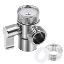 Alloy Switch Faucet Adapter 3 Way Tee Water Tap Connector Kitchen Sink Splitter Diverter Valve Separator for Toilet Bidet Shower