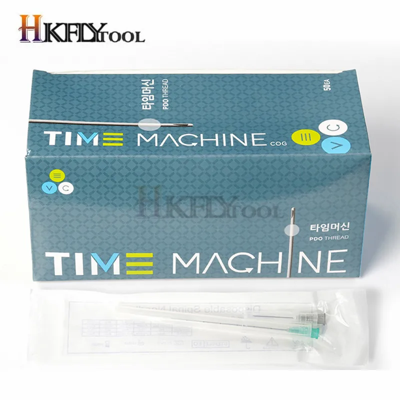 Korea Blunt needle Needle Tips 21G/22G/23G/25G/27G/30G Fine Micro Cannula Plain Ends Notched Endo needle tip Syringe 50packs
